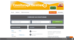 Desktop Screenshot of covoiturage.eurelien.fr