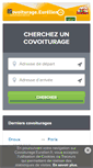 Mobile Screenshot of covoiturage.eurelien.fr
